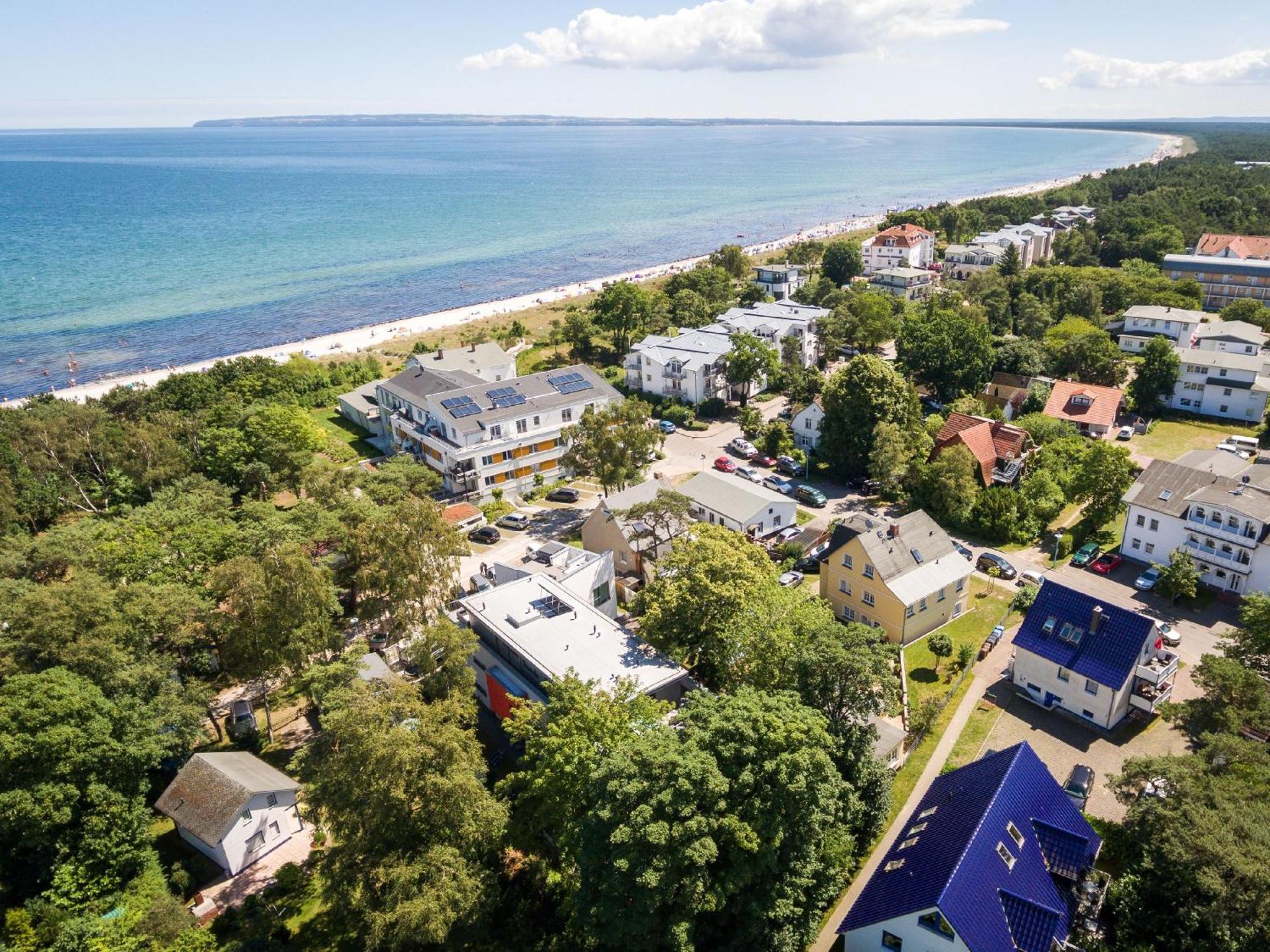 Residenz Mare Baltikum Fewo 3 - Strandnah, Terrasse, Sauna Juliusruh Eksteriør billede